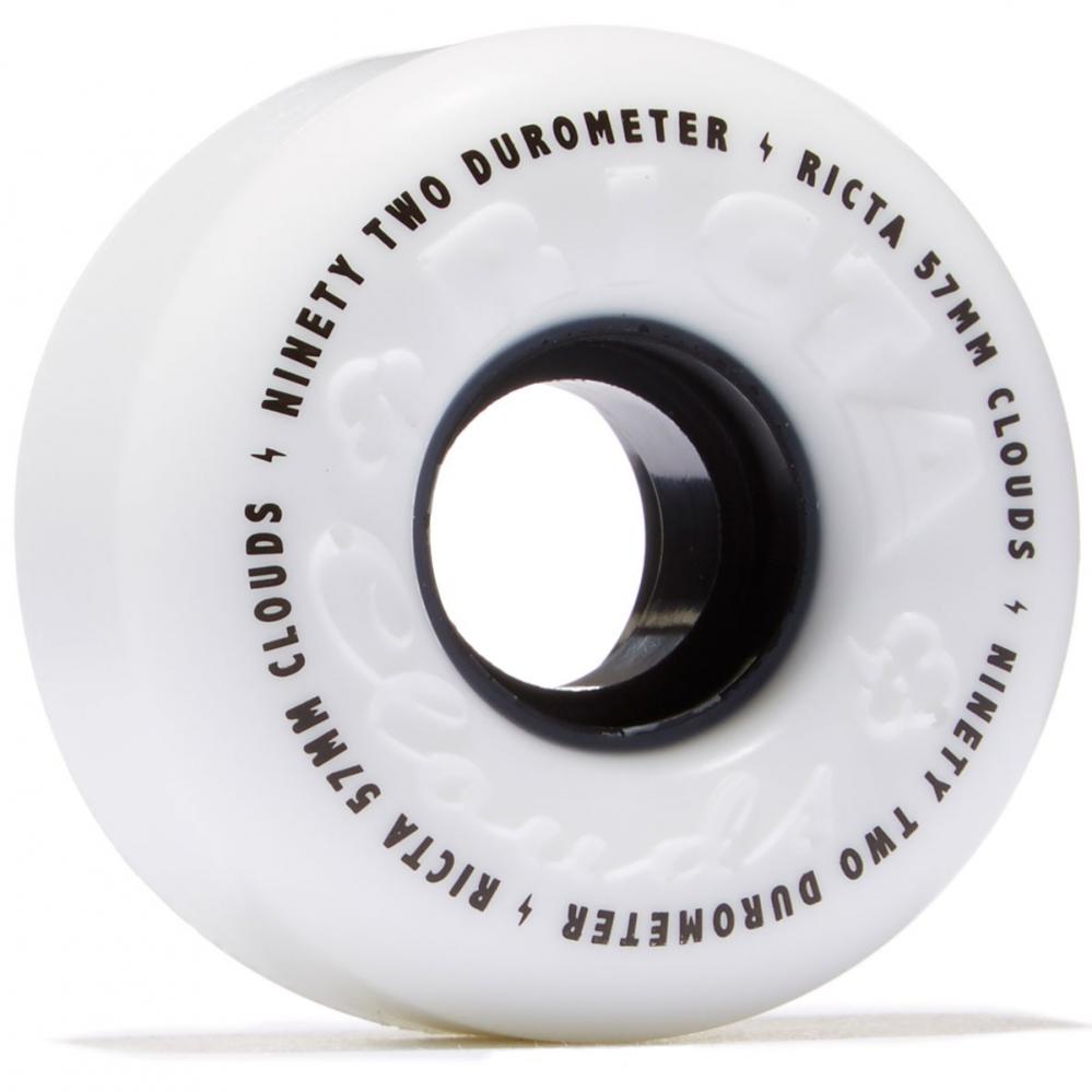 Ricta Clouds 92a White Black Wheels - 56mm