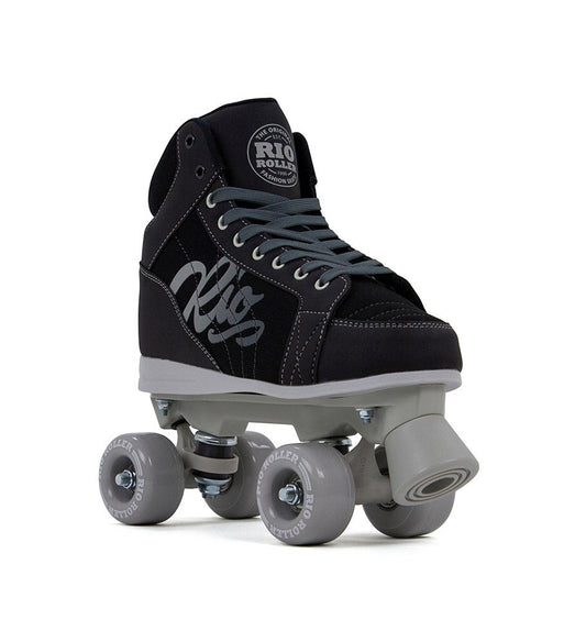 Rio Roller Lumina Black/Grey Quad Skates