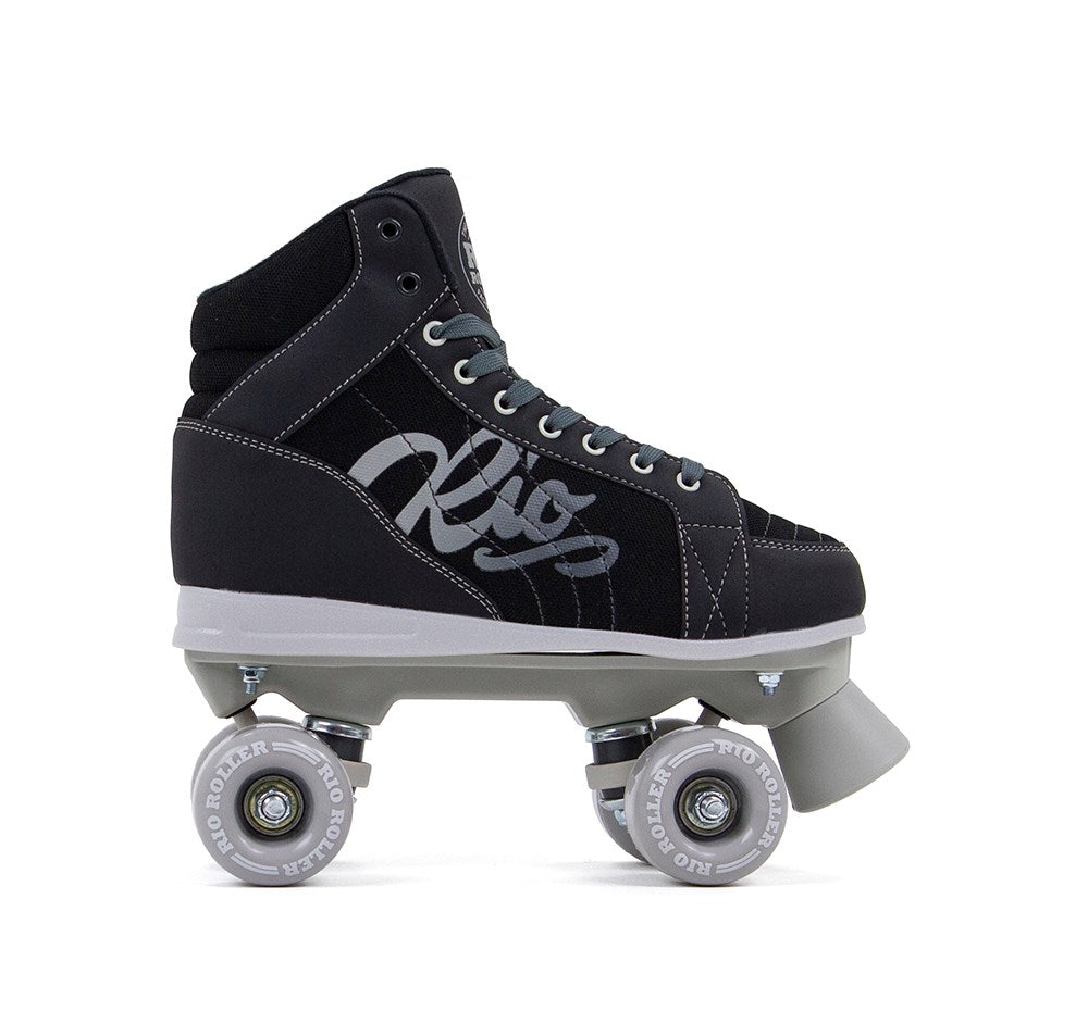 Rio Roller Lumina Black/Grey Quad Skates