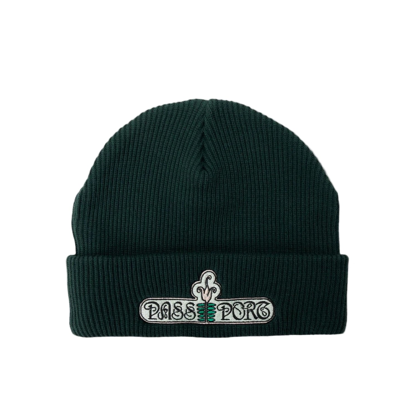 Pass~Port Gardenia Beanie - Forest Green