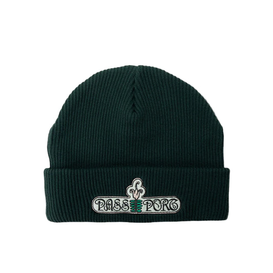 Pass~Port Gardenia Beanie - Forest Green