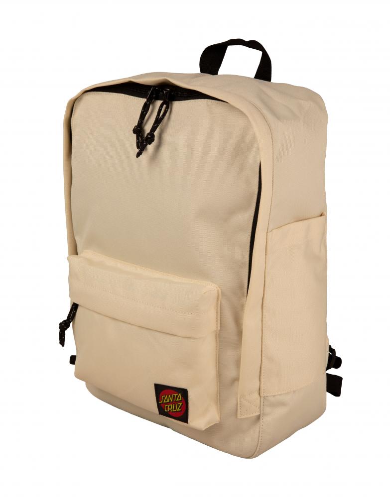 Santa Cruz Classic Label Backpack - Off White