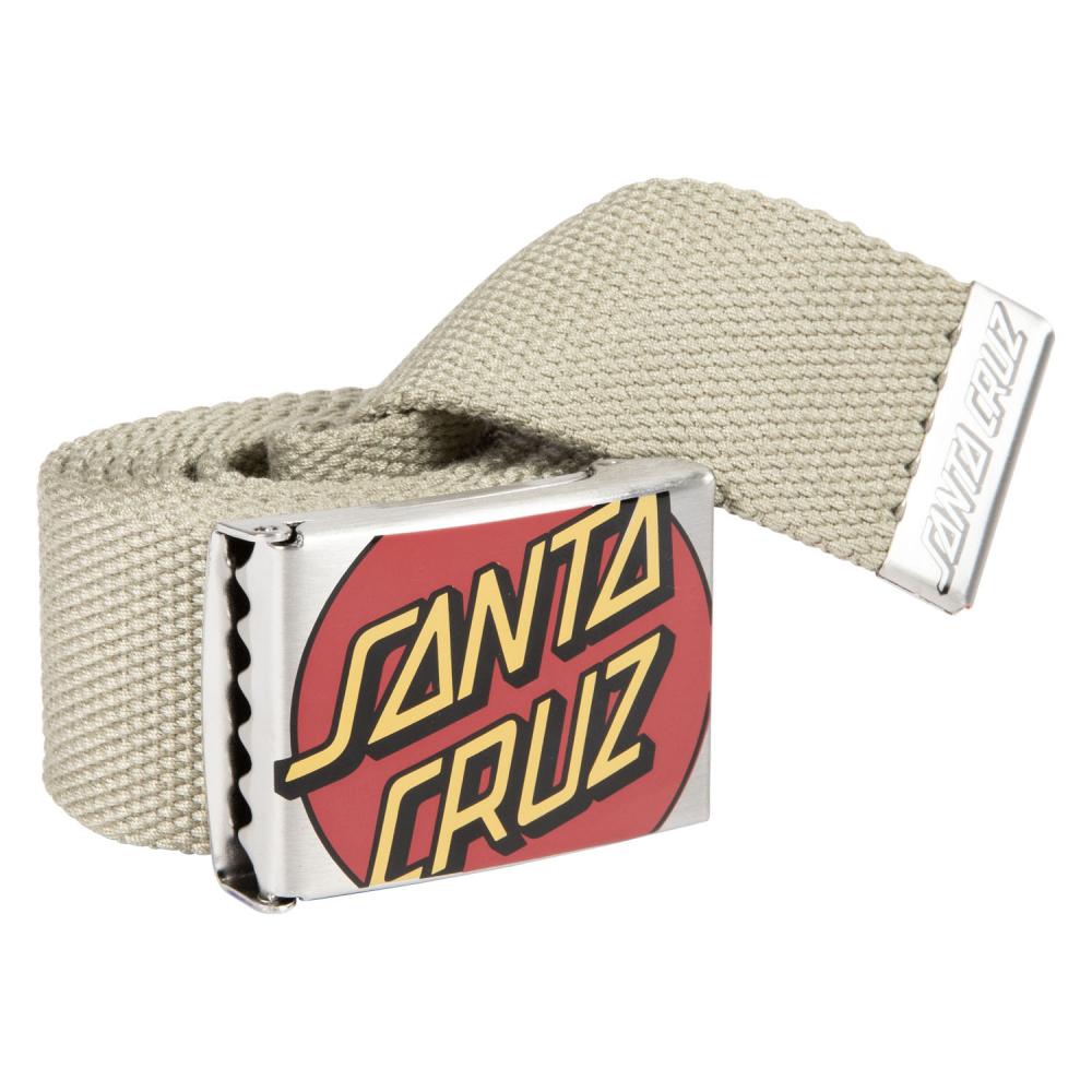 Santa Cruz Belt Crop Dot - Stone Grey