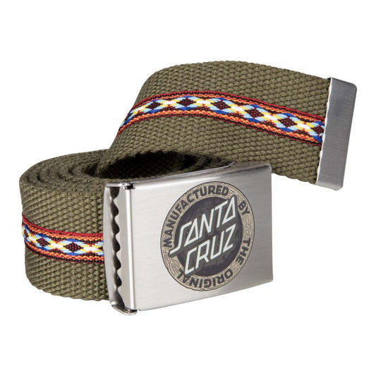 Santa Cruz Carved MFG Belt - Iguana