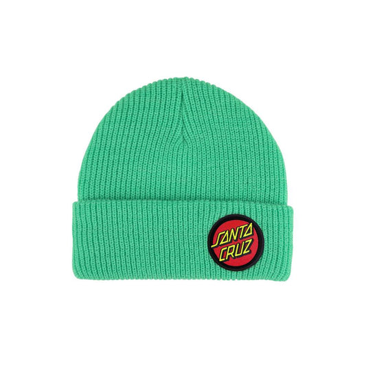 Santa Cruz Classic Dot Beanie - Aqua