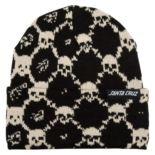 Santa Cruz Meyer Freestyle Beanie Chalk / Black