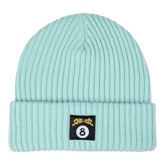 Santa Cruz Winkowski Ocho Label Beanie - Pool Blue