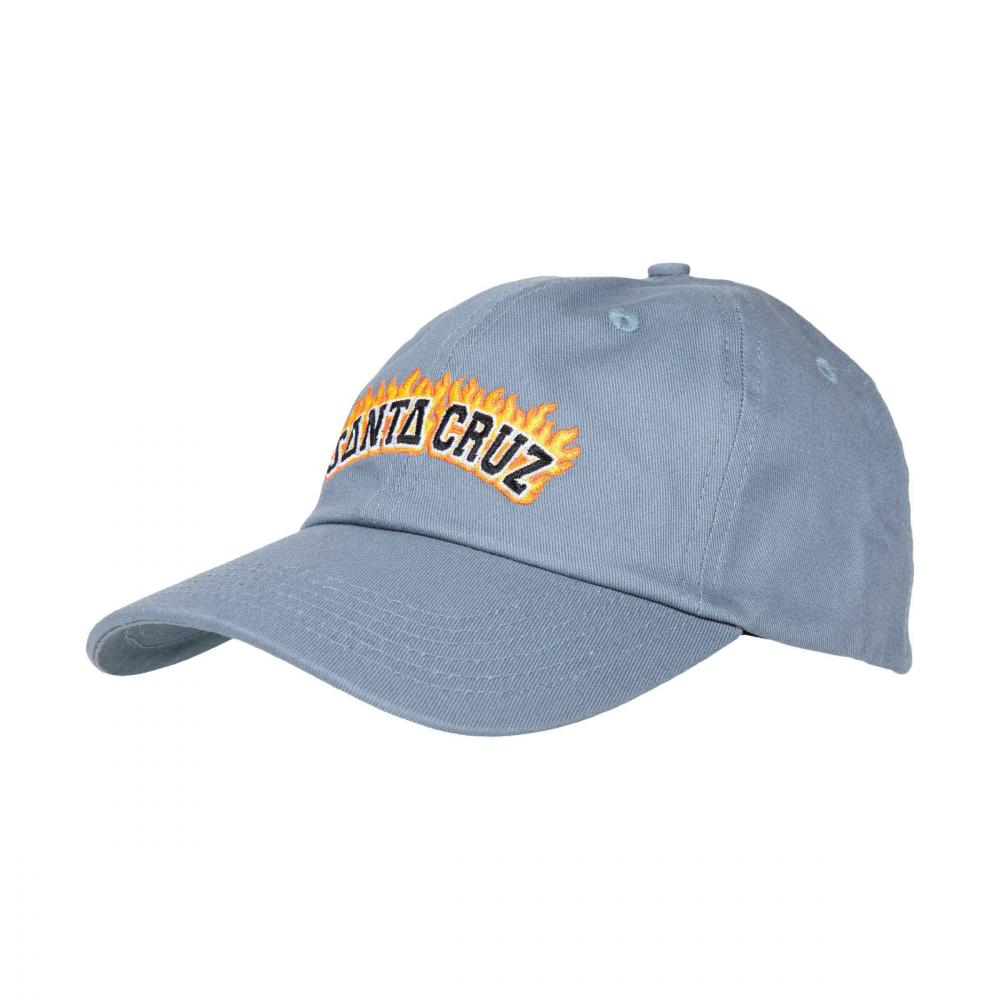 Santa Cruz Burnt Collegiate Cap - Heritage Blue