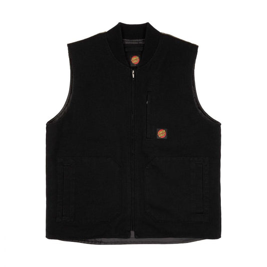 Santa Cruz Timber Vest Jacket - Black