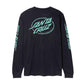 Santa Cruz Cyber Dot LS T-Shirt - Black