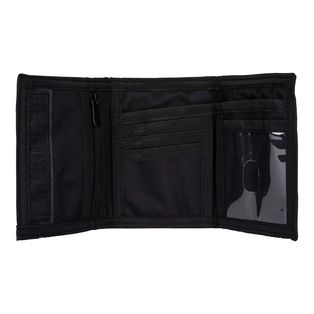 Santa Cruz Carved MFG Wallet - Black