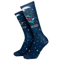Santa Cruz Cosmic Bone Hand Socks - Midnight Blue