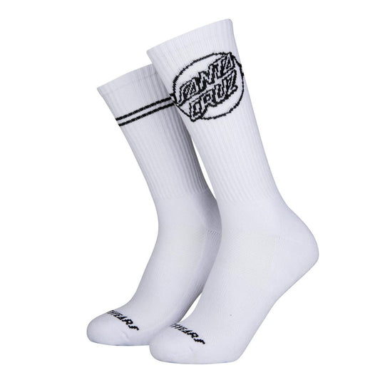 Santa Cruz 50th Opus Dot Socks - White