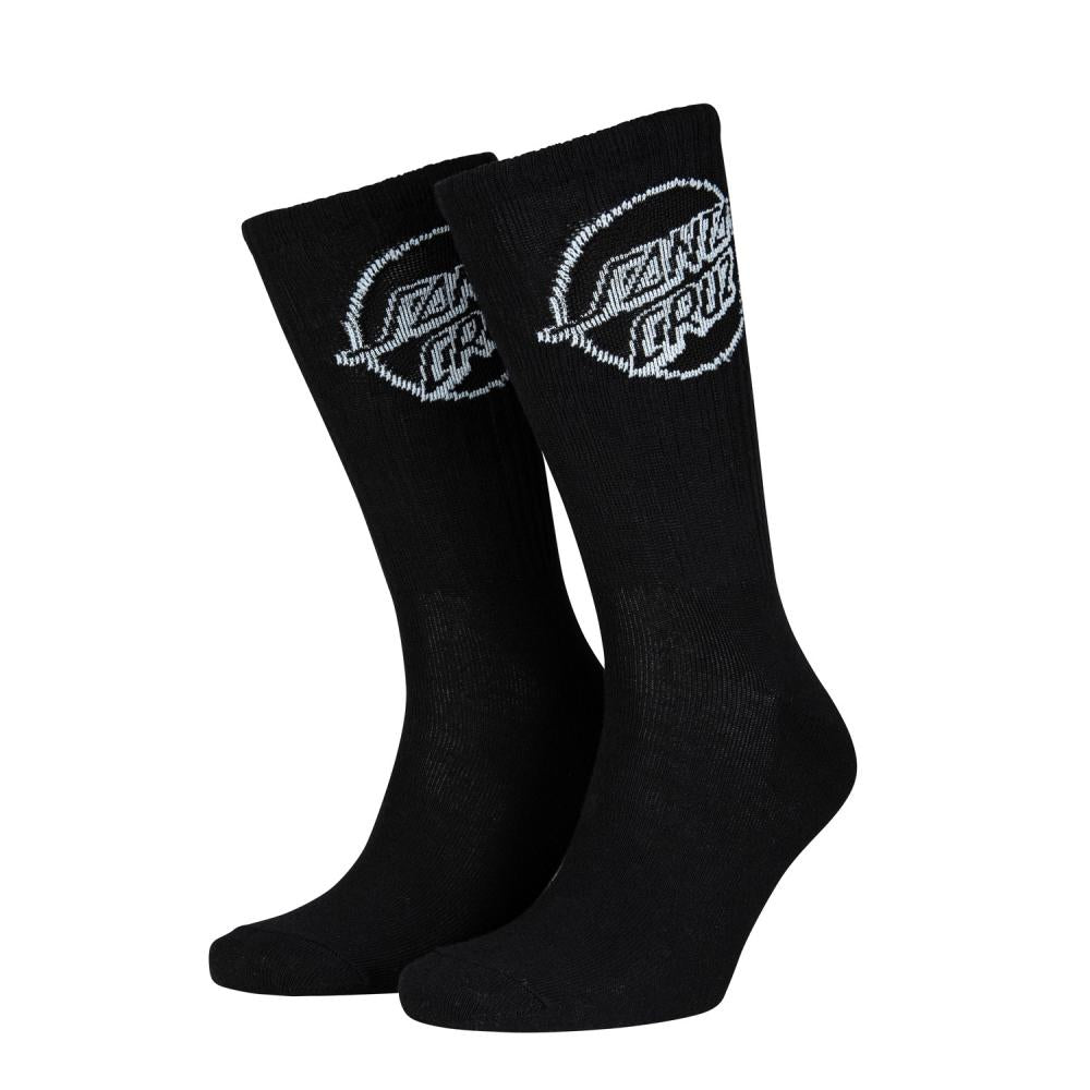 Santa Cruz Socks	Dissected Dot - Black