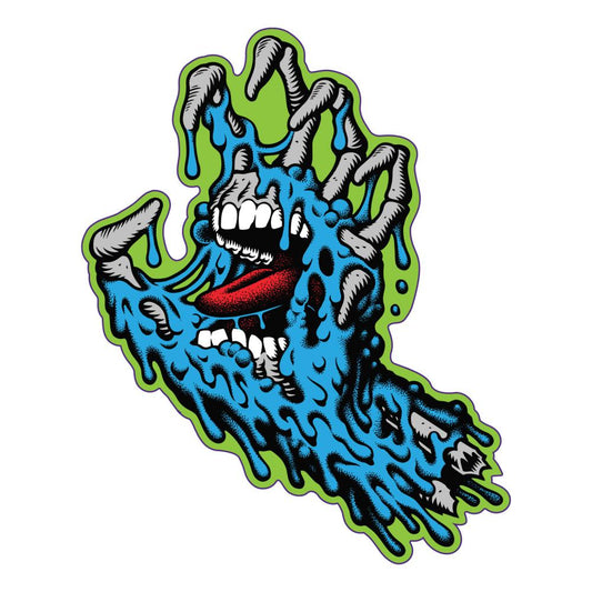 Santa Cruz Melting Hand Sticker