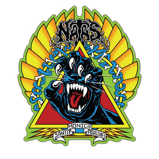 Santa Cruz Natas Screaming Panther Sticker