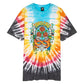 Santa Cruz Dressen Rose Crew Three Front T Shirt - Rainbow