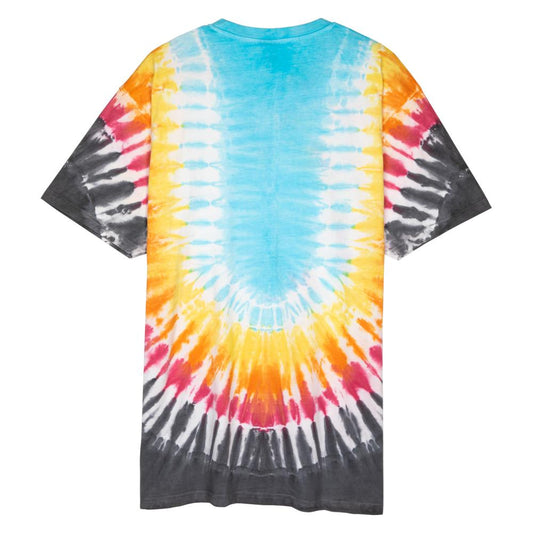 Santa Cruz Dressen Rose Crew Three Front Tee - Black Rainbow