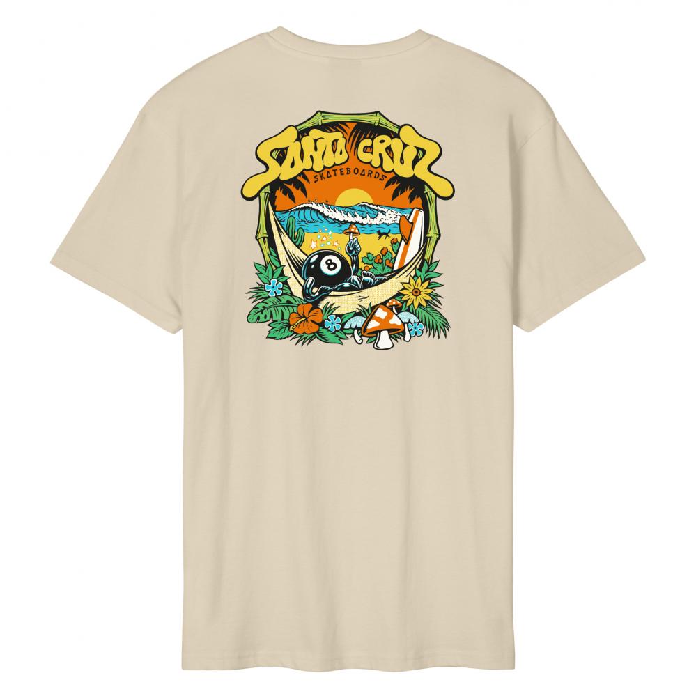 Santa Cruz Winkowski 8Baller Trip T-Shirt - Blond Wood