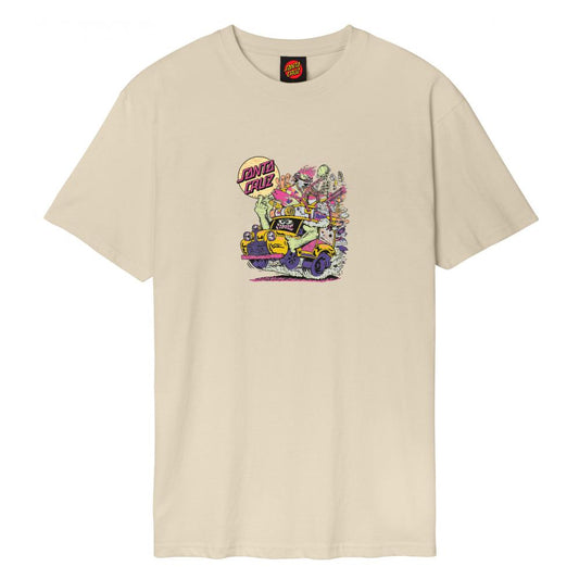 Santa Cruz Johnson Beast Wagon Tee - Blonde Wood