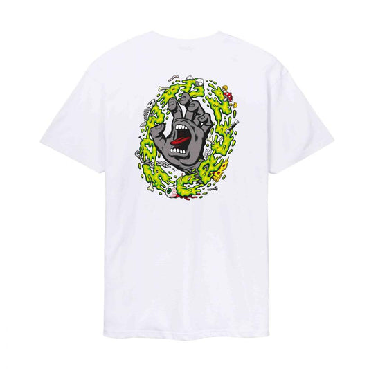 Santa Cruz Slime Scream T-Shirt - White