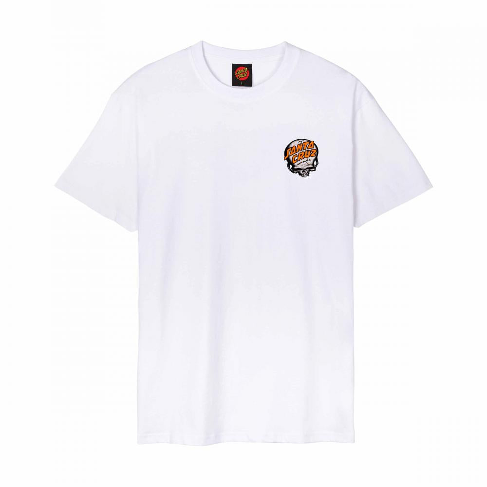 Santa Cruz O'Brien Scream Reaper T-Shirt - White