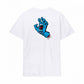 Santa Cruz Screaming Hand Chest T-Shirt - White
