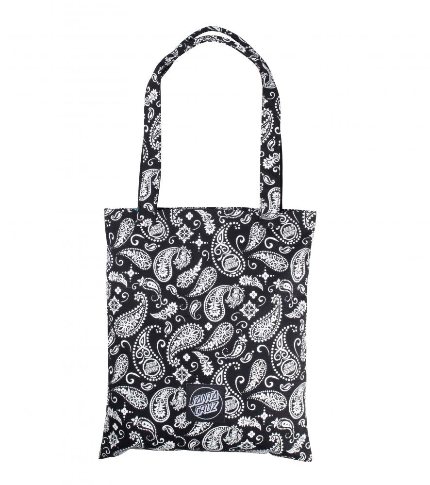 Santa Cruz Women's Screaming Paisley Tote Bag - Black/White