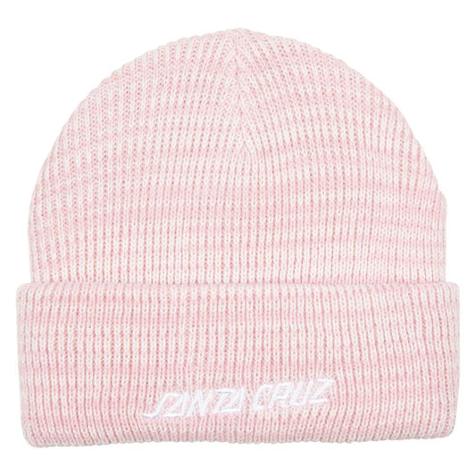 Santa Cruz Women's Strip Marl Beanie - Pink Heather
