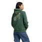 Santa Cruz Womens Ornate Dot Hoodie - Emerald Acid Wash