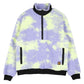 Santa Cruz Women's Astra Sherpa Fleece Jacket - Purple Yellow Tie Dye