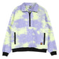 Santa Cruz Women's Astra Sherpa Fleece Jacket - Purple Yellow Tie Dye