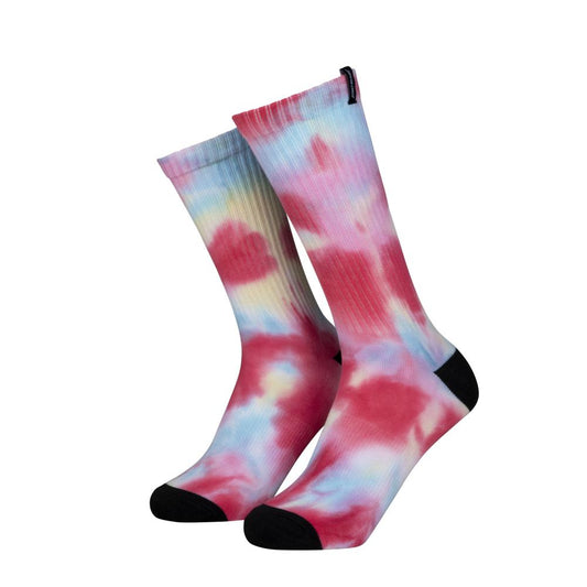 Santa Cruz Women's Socks Strip Pastel Tie Dye