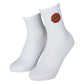 Santa Cruz Womens Classic Dot Emb Socks 2 Pack - White Black