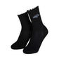 Santa Cruz Womens Love Script Socks 2 Pack - Black White