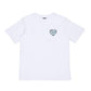 Santa Cruz Heart Dot Check Women's T-Shirt - White