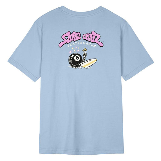 Santa Cruz Women's Winkowski 8Baller Surf T-Shirt - Fresh Blue