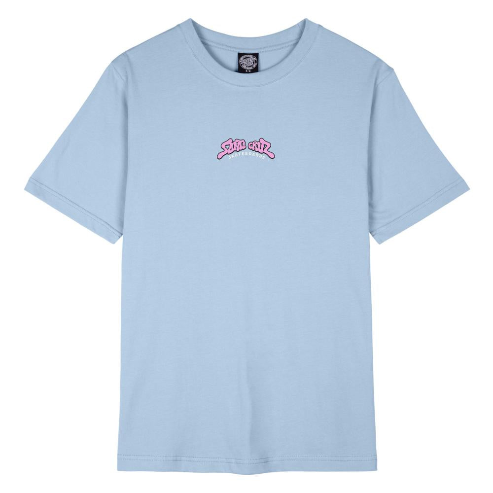 Santa Cruz Women's Winkowski 8Baller Surf T-Shirt - Fresh Blue