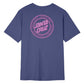 Santa Cruz Womens Check Outline Ringed Dot T-Shirt - Future Dusk