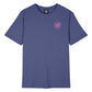 Santa Cruz Womens Check Outline Ringed Dot T-Shirt - Future Dusk