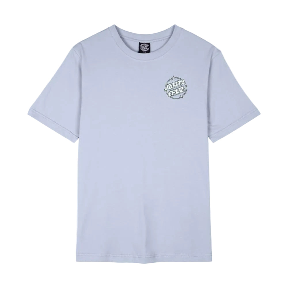 Santa Cruz Women's Offshore Dot T-Shirt - Barely Blue