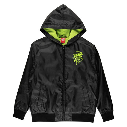 Santa Cruz Youth Jacket Liquid Dot Jacket - Black