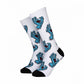 Santa Cruz Youth Multi Hand Socks 2 Pack - White Black
