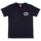 Santa Cruz Youth Check Oval Mono T-Shirt - Black