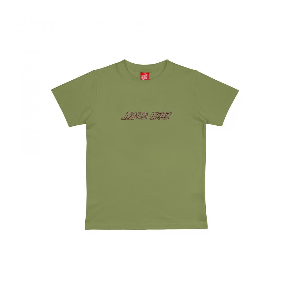 Santa Cruz Screaming Grizzly Youth T-Shirt - Iguana