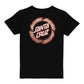 Santa Cruz Flame Ringed Dot Youth T-Shirt - Black