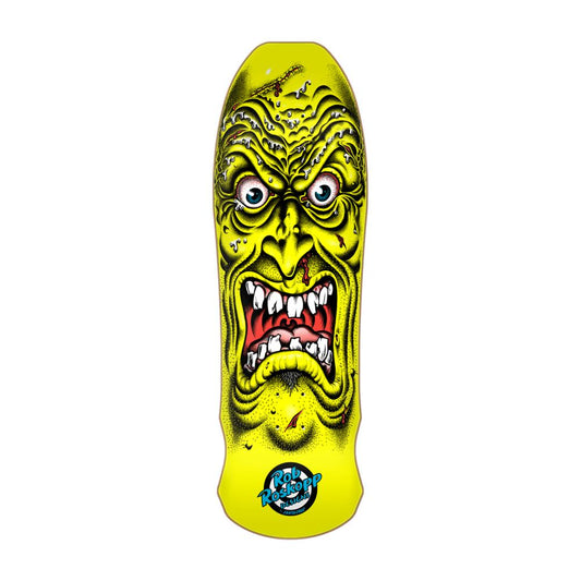 Santa Cruz Reissue Roskopp Face Yellow Deck - 9.5"