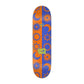 Santa Cruz Team Sun Stamp FeelBase Green Yellow Deck - 7.75"