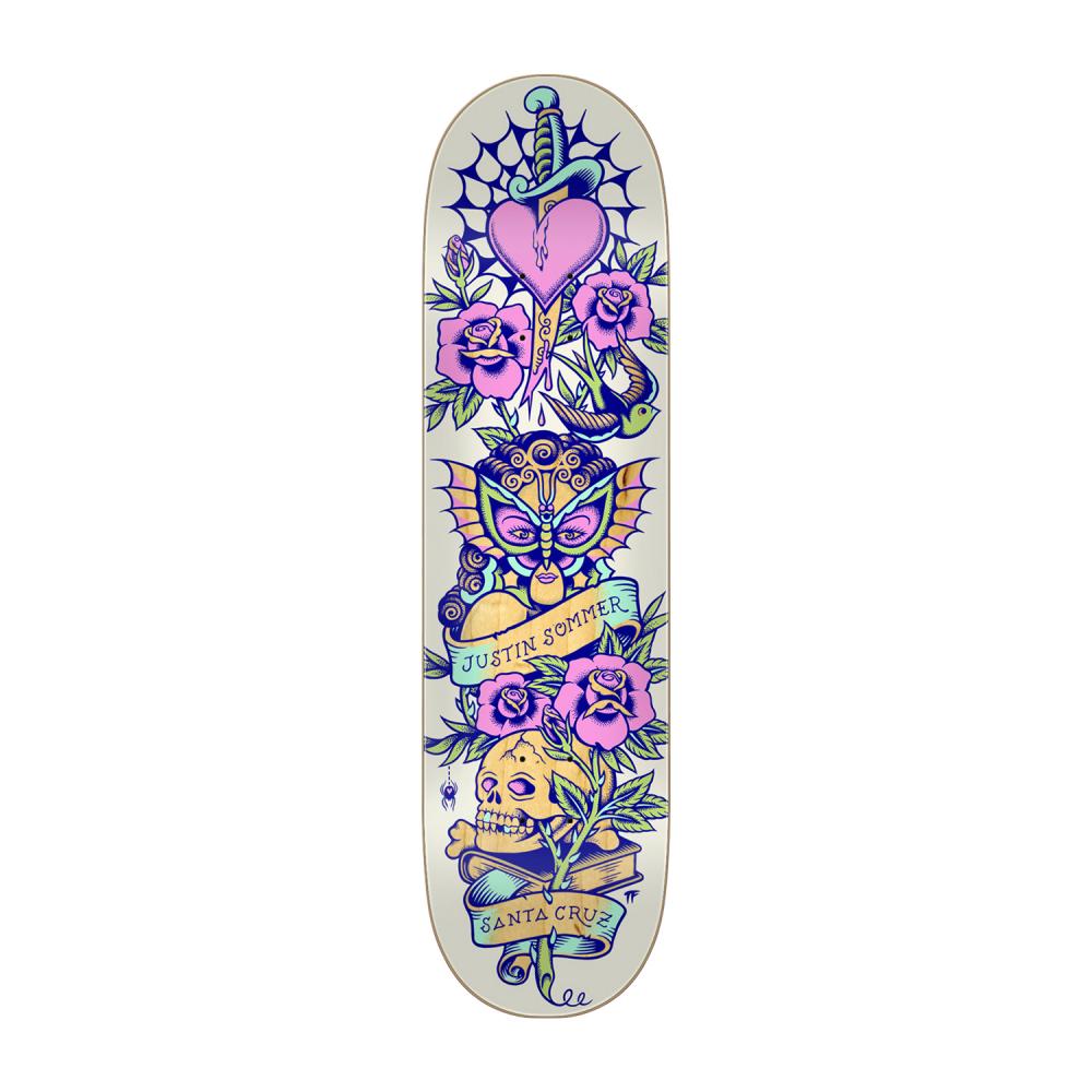 Santa Cruz Pro Sommer Tattooed Deck - 8.25"