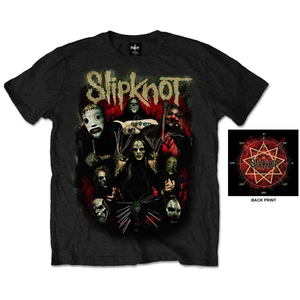Slipknot Come Play Dying T-Shirt - Black
